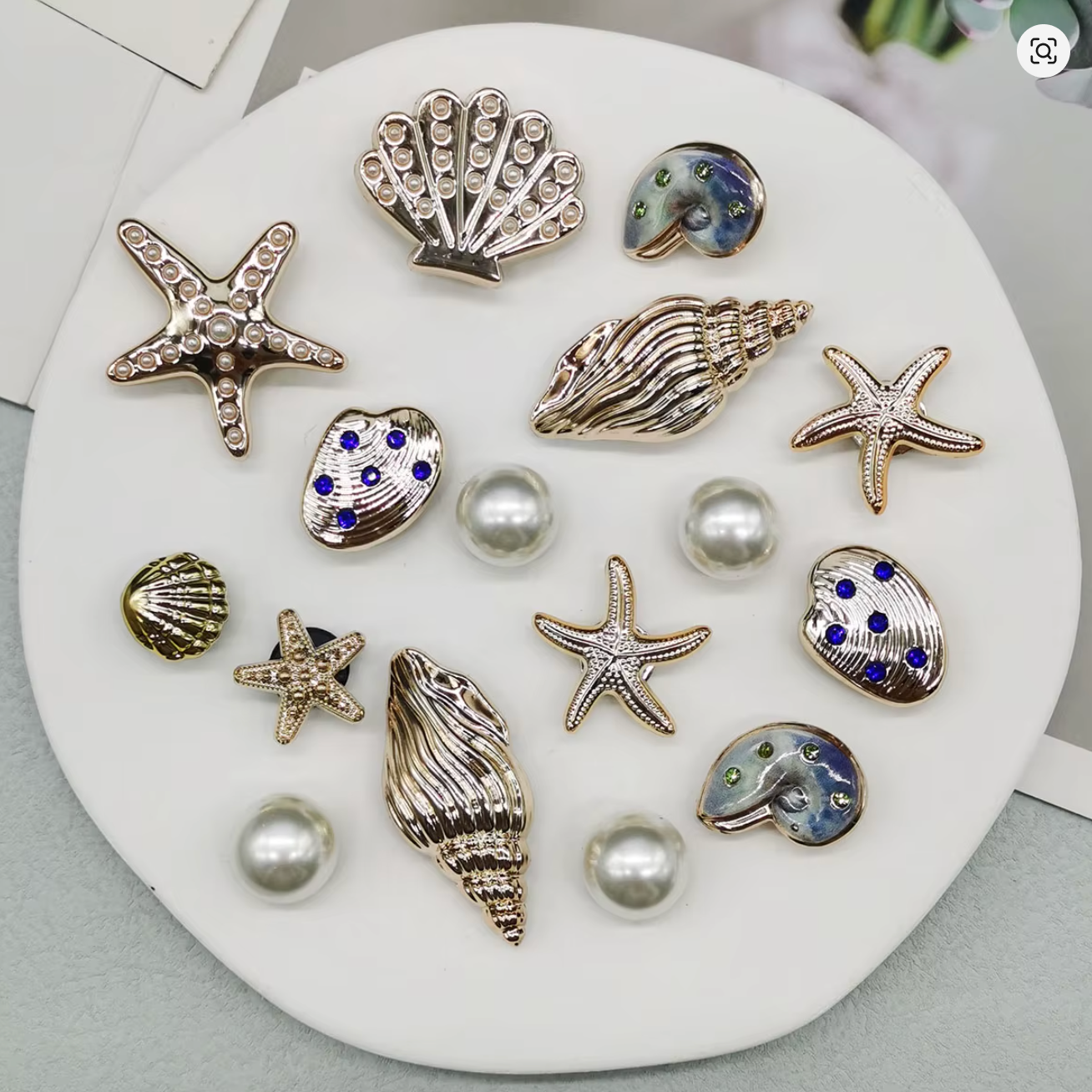 Charms set : IBIZA 16PCS