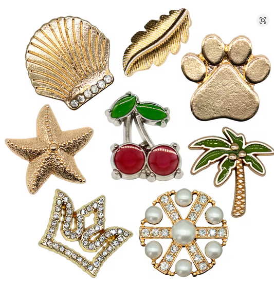 Charms set: VENICE 8PCS